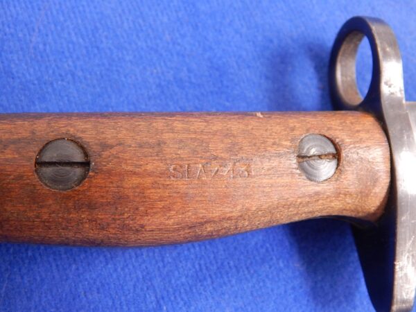 Australian M-1944 SMLE Bolo Machete Bayonet W/S - Image 8