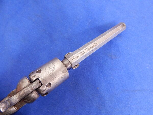 Colt M-1849 Pocket Model Factory Engraved London Revolver - Image 4