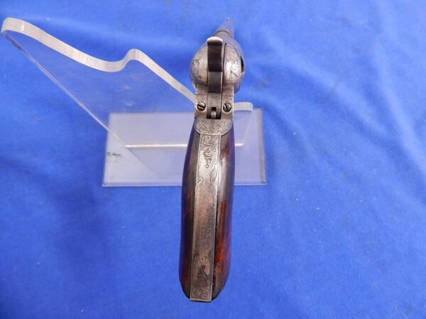 Colt M-1849 Pocket Model Factory Engraved London Revolver - Image 5