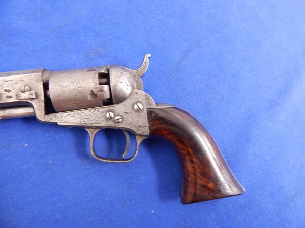 Colt M-1849 Pocket Model Factory Engraved London Revolver - Image 8