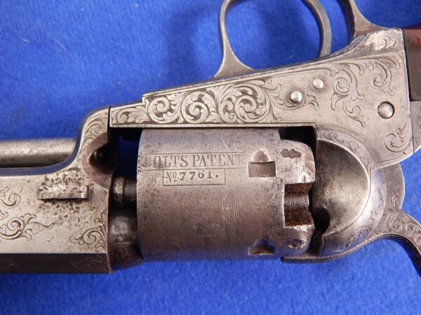 Colt M-1849 Pocket Model Factory Engraved London Revolver - Image 12