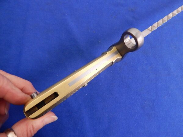South African M-1896 Transval Mauser Sawback Bayonet W/S - Image 4