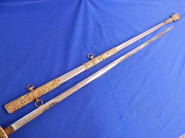 US M-1860 Staff & Field Officers Presentation Sword High Grade - Image 2