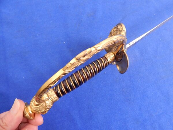 US M-1860 Staff & Field Officers Presentation Sword High Grade - Image 4