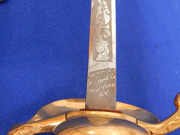 US M-1860 Staff & Field Officers Presentation Sword High Grade - Image 7