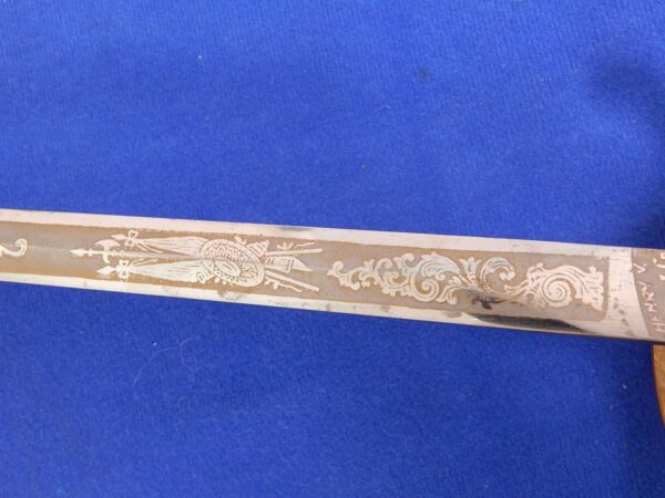 US M-1860 Staff & Field Officers Presentation Sword High Grade - Image 8