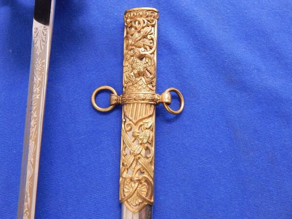 US M-1860 Staff & Field Officers Presentation Sword High Grade - Image 13