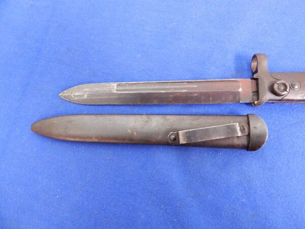 Italian M-1938 Folding Carcano Bayonet W/S - Image 2