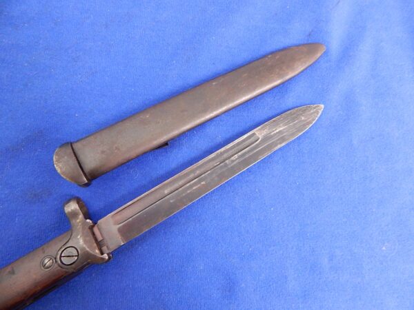 Italian M-1938 Folding Carcano Bayonet W/S - Image 7