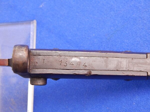 Italian M-1938 Folding Carcano Bayonet W/S - Image 8