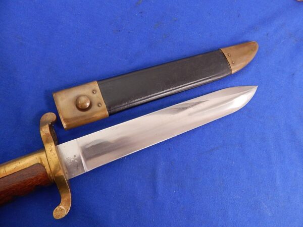 Ames 1864 Dated Dahlgren Bowie Bayonet - Image 2