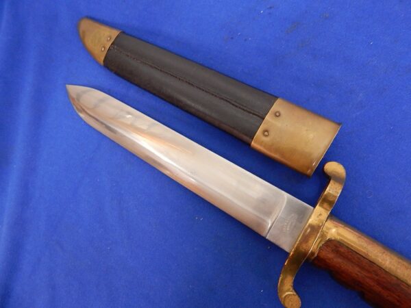 Ames 1864 Dated Dahlgren Bowie Bayonet - Image 4