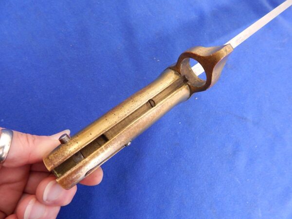 Ames 1864 Dated Dahlgren Bowie Bayonet - Image 5