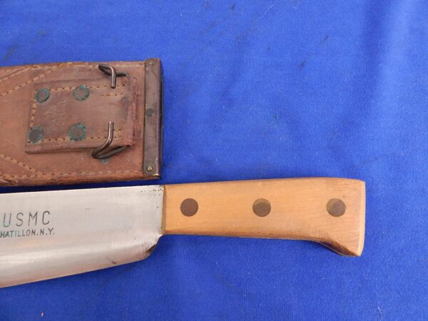 USMC WWII Hospital Corpsmen Bolo Knife W/S - Image 5