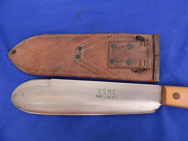 USMC WWII Hospital Corpsmen Bolo Knife W/S - Image 6