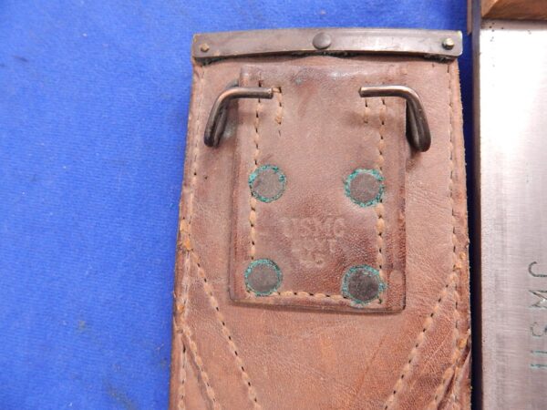 USMC WWII Hospital Corpsmen Bolo Knife W/S - Image 7
