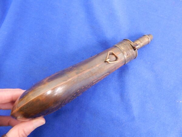 Batty 1848 Dated Peace Powder Flask - Image 4