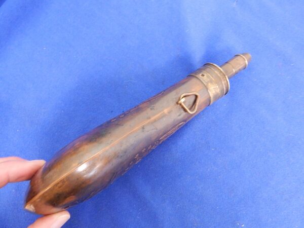 Batty 1848 Dated Peace Powder Flask - Image 8