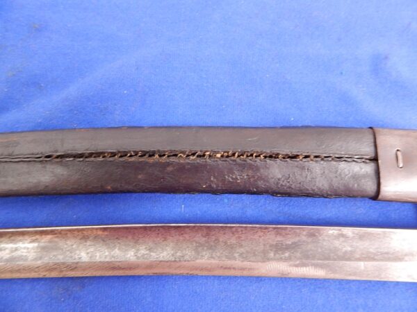 Bavarian M-1869 Werder Rifle Bayonet with 2 Step Cut - Image 7