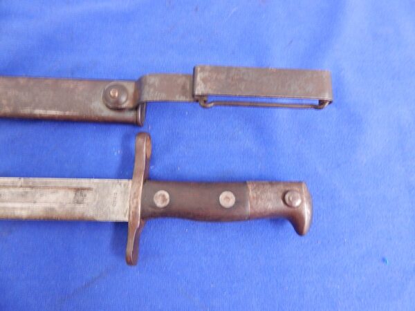 Krag Rifle Bayonet Dated 1895 - Image 5