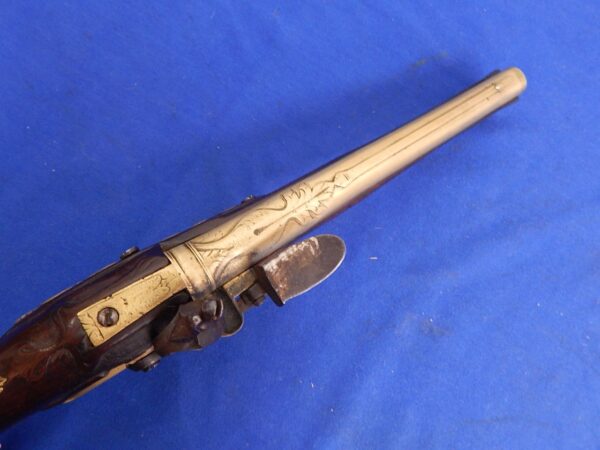 Irish Brass Mounted Flintlock Pistol - Image 4