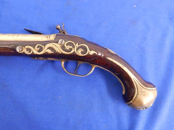 Irish Brass Mounted Flintlock Pistol - Image 6