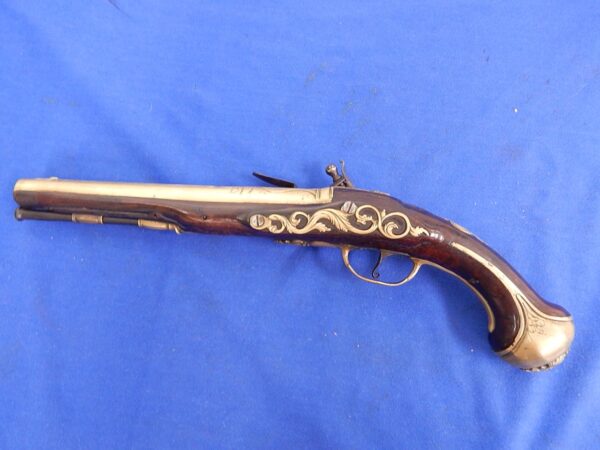 Irish Brass Mounted Flintlock Pistol - Image 8