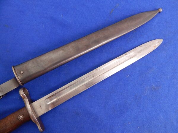 Krag Rifle Bayonet 1900 Dated - Image 2
