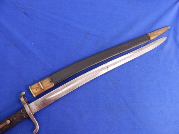 Swiss M-1864 Sharpshooters Rifle Bayonet W/S - Image 2