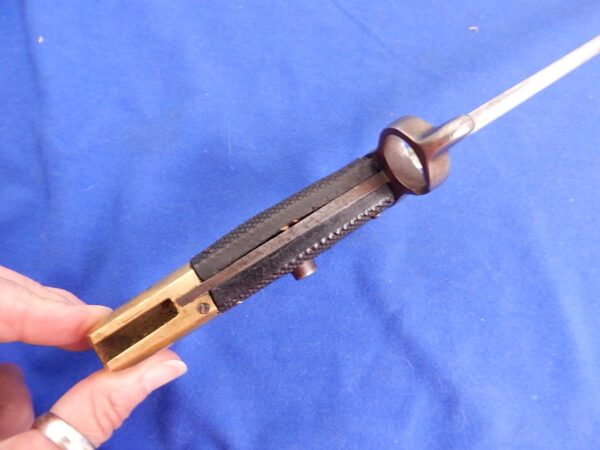 Swiss M-1864 Sharpshooters Rifle Bayonet W/S - Image 3