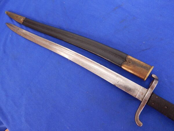 Swiss M-1864 Sharpshooters Rifle Bayonet W/S - Image 6