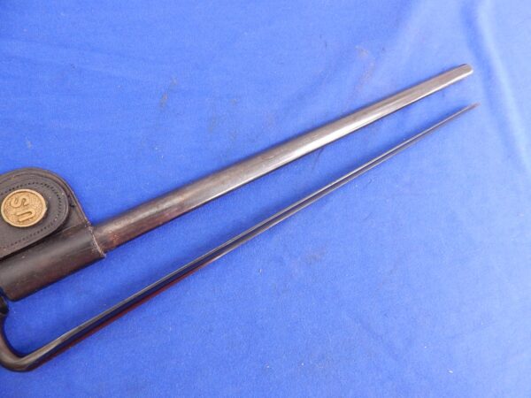 US 45/70 Trapdoor Springfield Rifle Bayonet W/S - Image 2