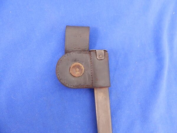 US 45/70 Trapdoor Springfield Bayonet Scabbard National Guard Pennsylvania - Image 3