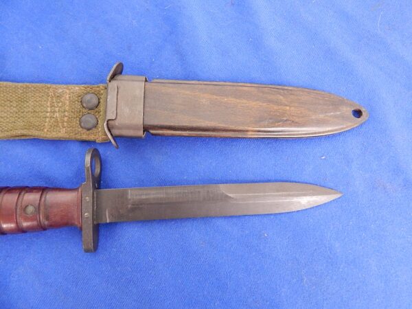 Dutch M-1 Carbine Bayonet W/S - Image 2