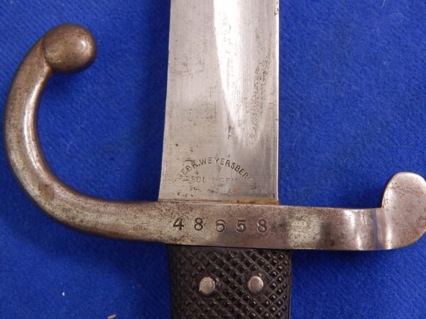 Danish M-1867 Remington Rolling Block Bayonet W/S - Image 7