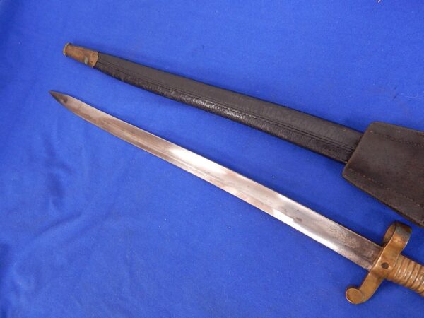 Sharps & Hankins Navy Rifle Bayonet W/S & Frog - Image 6