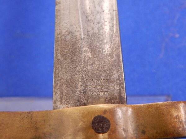 Sharps & Hankins Navy Rifle Bayonet W/S & Frog - Image 7