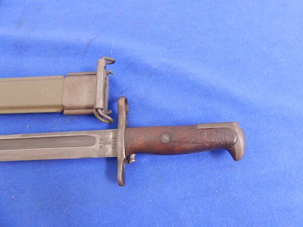 US WWII Altered M-1 Garand 10" Bayonet W/S - Image 5