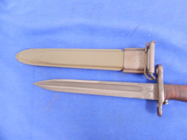 US WWII Altered M-1 Garand 10" Bayonet W/S - Image 6