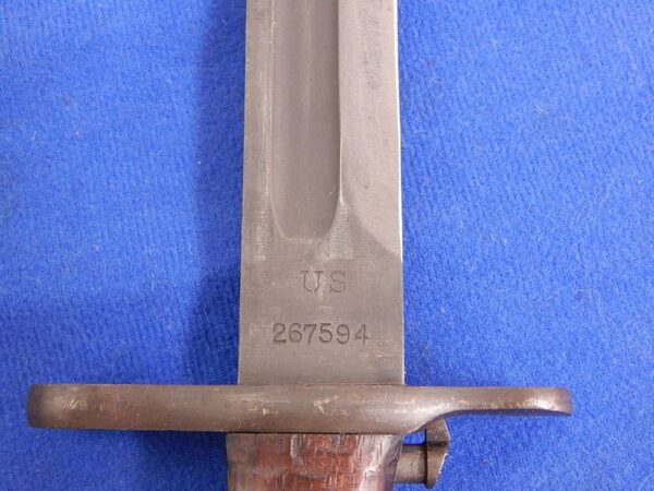 US WWII Altered M-1 Garand 10" Bayonet W/S - Image 8