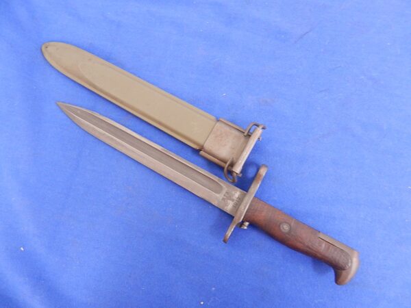 US WWII Altered M-1 Garand 10" Bayonet W/S - Image 9