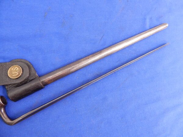 US 45/70 Trapdoor Springfield Cadet Rifle Bayonet W/S - Image 2