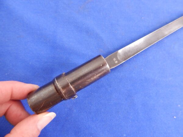 US 45/70 Trapdoor Springfield Cadet Rifle Bayonet W/S - Image 3
