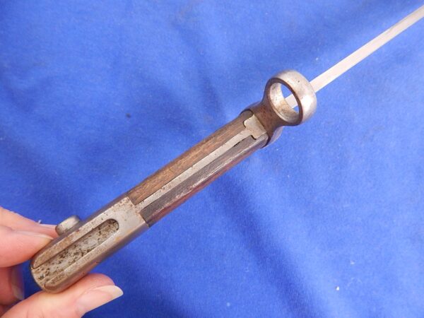 Swiss M-1889/11 Schmidt Rubin Rifle Bayonet W/S - Image 3