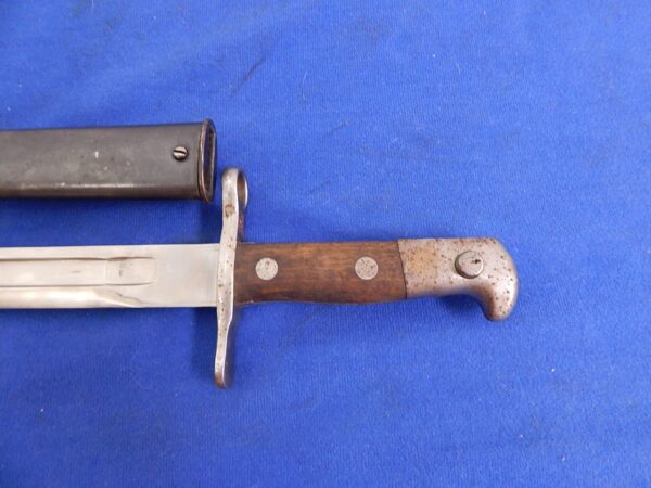 Swiss M-1889/11 Schmidt Rubin Rifle Bayonet W/S - Image 5