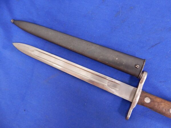 Swiss M-1889/11 Schmidt Rubin Rifle Bayonet W/S - Image 6