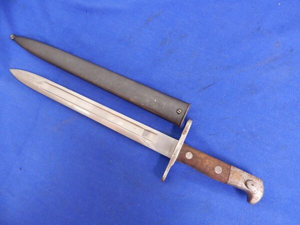 Swiss M-1889/11 Schmidt Rubin Rifle Bayonet W/S - Image 7