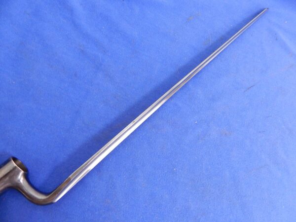 US Civil War 58 Caliber Musket Bayonet Blued - Image 2