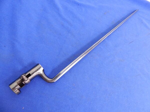 US Civil War 58 Caliber Musket Bayonet Blued - Image 3