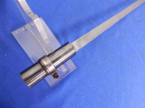US Civil War 58 Caliber Musket Bayonet Blued - Image 4